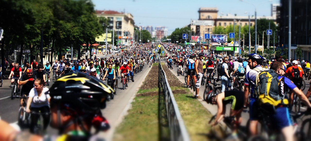 Для проведения велопробега в Харькове перекроют движение. 